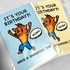 Smashing Birthday Greeting Card